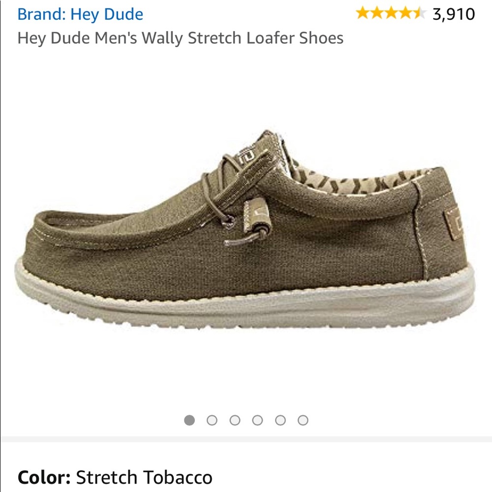 Hey Dude Wally Stretch Tobacco